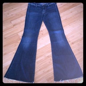 Mother Curfew Here Kitty Kitty  jeans size 27